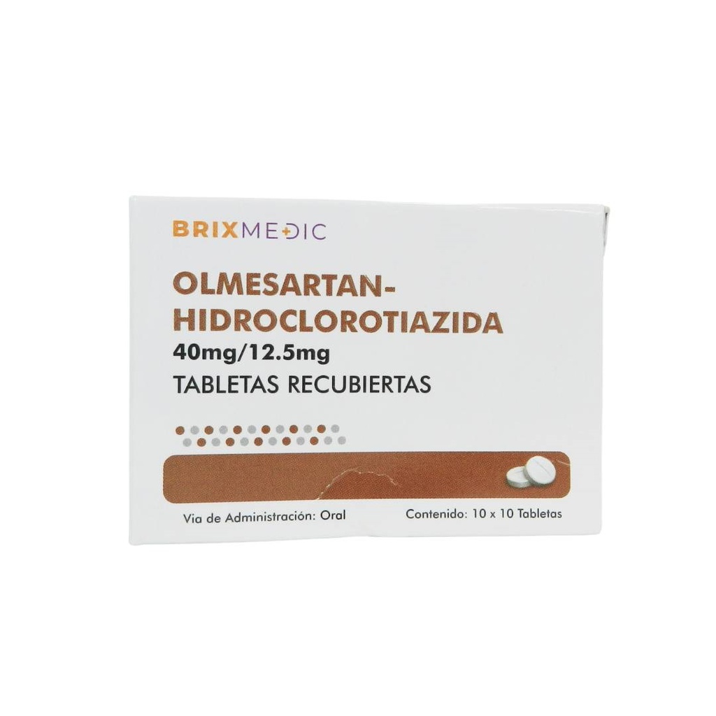 OLMESARTAN HCT 40MGX10TAB BLIS BRIXMEDIC