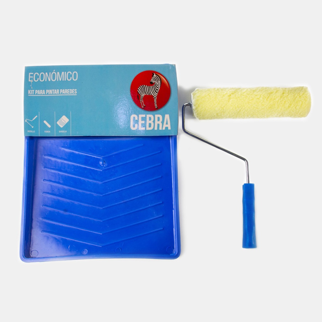 KIT RODILLO P/PINTAR CEBRA ECONOMICO