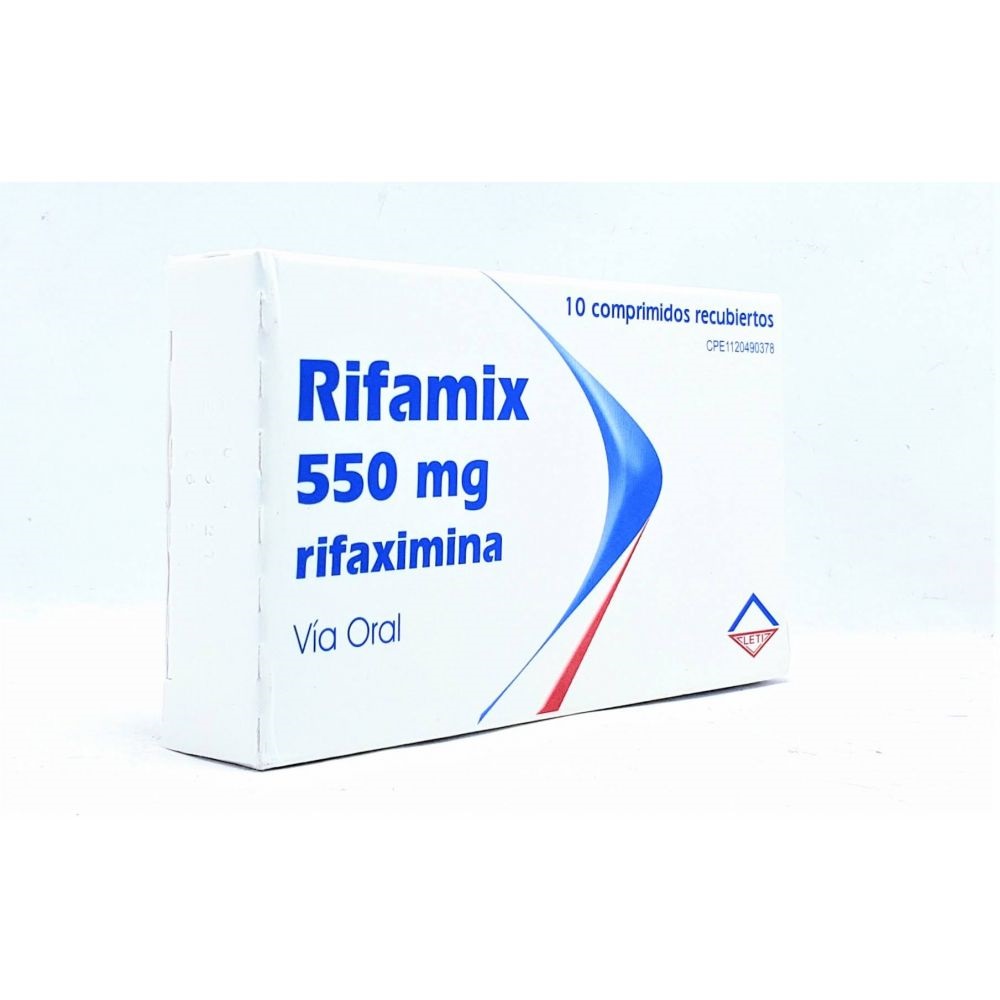 RIFAMIX 550MG X 10 COMPRIMIDOS LETI