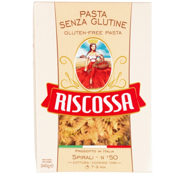 PASTA RISCOSSA 340GR SPIRALI SIN GLUTEN