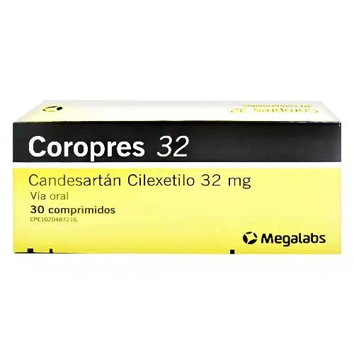 COROPRES HCT 32MG 12,5MG X 30TAB MEGALABS
