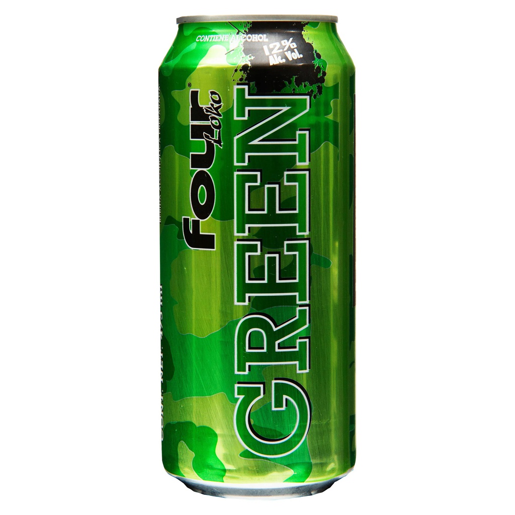 BEBIDA FOUR LOKO 473ML GREEN 12%ALCOHOL