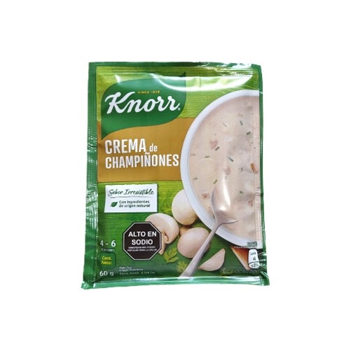 CREMA KNORR 60GR DE CHAMPIÑONES