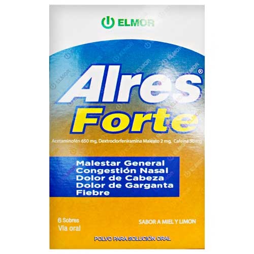 ALRES FORTE X 6 SOBRES VIA ORAL ELMOR