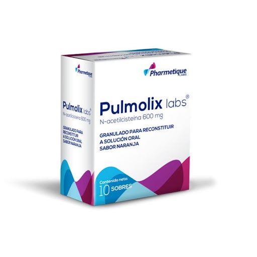 PULMOLIX LABS 600MG X 10SOB SOL ORAL PHARMETIQUE