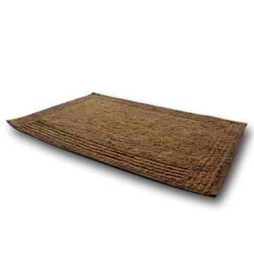 ALFOMBRA DE BAÑO 40X60CM MARRON MEMORY FOAM