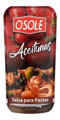 SALSA OSOLE 340GR PARA PASTA ACEITUNAS