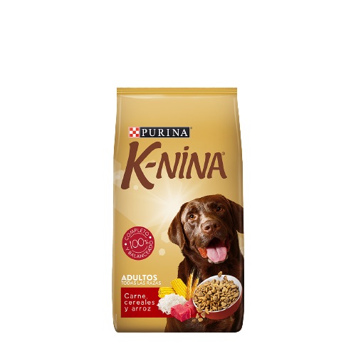 ALIMENTO P/PERRO KNINA 18KG CARNE CEREAL ARROZ