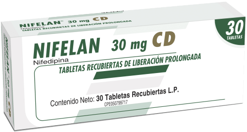 NIFELAN LP 30MG X 30 TABLETAS