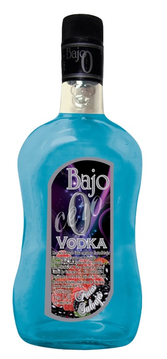 VODKA BAJO CERO 0.70LT FRUTA SALVAJE