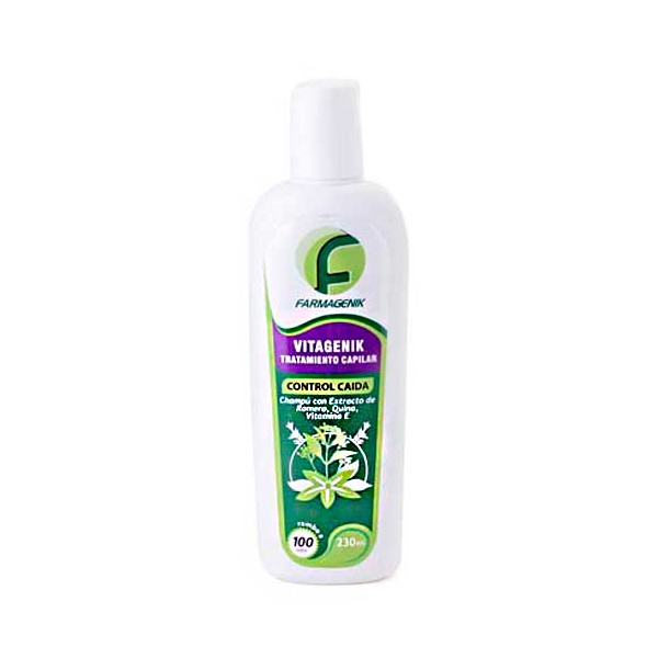 CHAMPU VITAGENIK 230ML CONTROL CAIDA FARMAGENIK