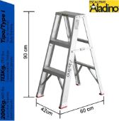 ESCALERA ALADINO 3 TRAMOS DE ALUMINIO