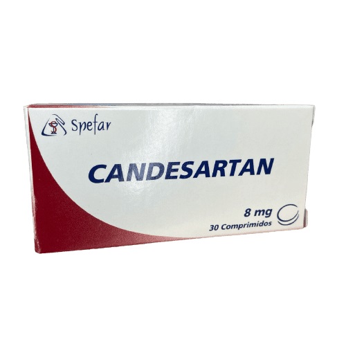 CANDESARTAN 8MG X 30 COMPRIMIDOS SPEFAR
