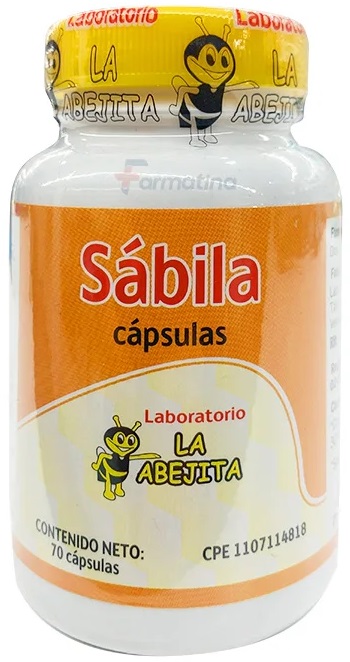 SABILA 0,5G X 70 CAPSULAS LA ABEJITA