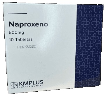 NAPROXENO 500MG X 10 TABLETAS KMPLUS