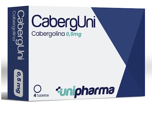 CABERGUNI 0,5MG X 4 TABLETAS UNIPHARMA