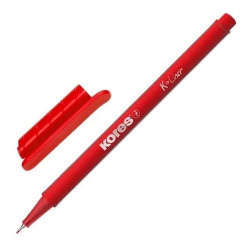 MARCADOR KORES XUND K-LINER ROJO