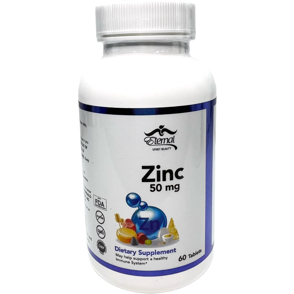 ZINC 50MG X 60 TABLETAS ETERNAL