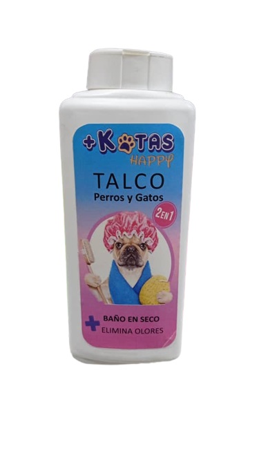 TALCO +KOTAS 225GR BAÑO SECO