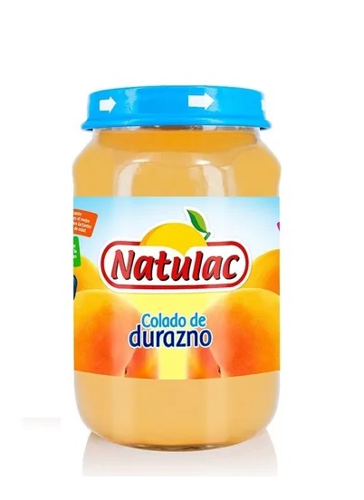 COLADO NATULAC 3UND X160GRS DURAZNO TP