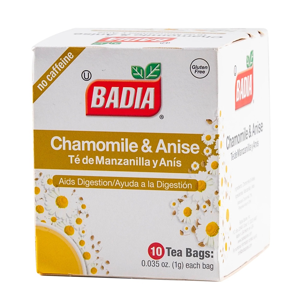 TE BADIA 10UND DE MANZANILLA Y ANIS