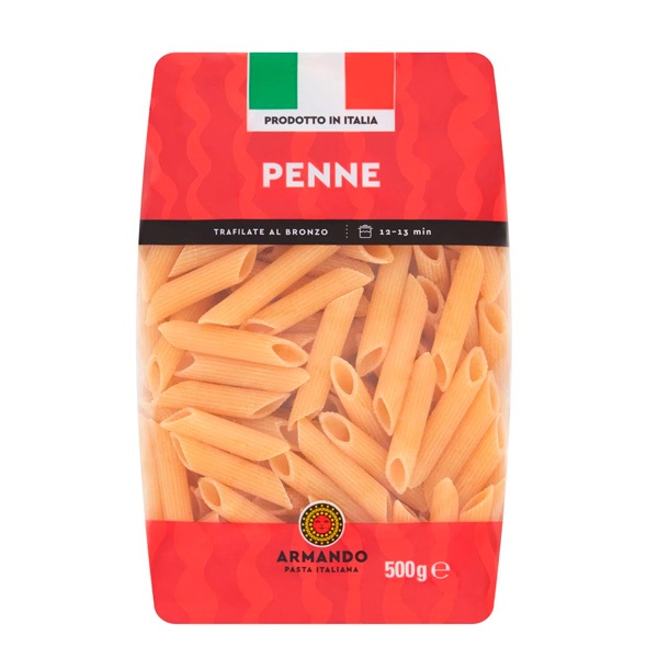 PASTA ARMANDO 500GR PENNE RIGATE