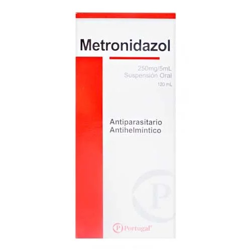 METRONIDAZOL SUSP 250MG/5ML X 120ML PORTUGAL