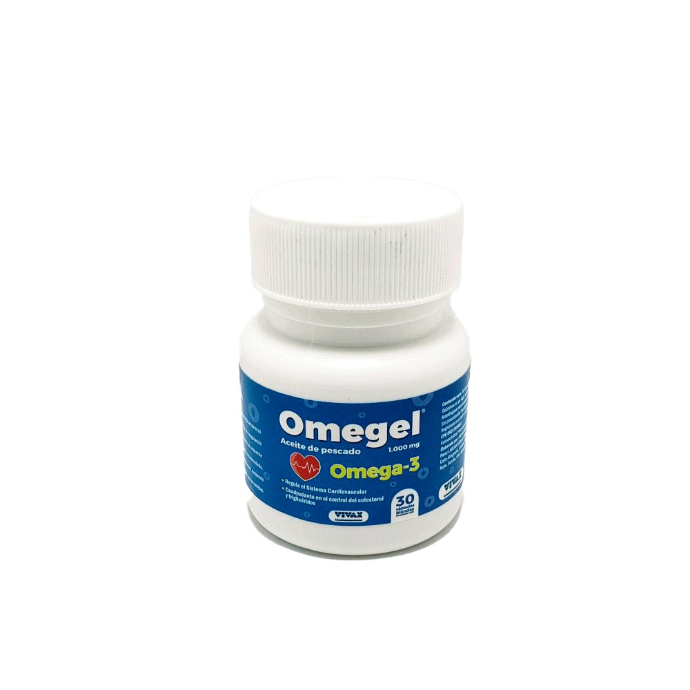 OMEGEL OMEGA 3 1000MG X 30CAPSULAS VIVAX