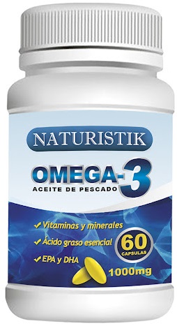 OMEGA 3 1000MG X 60 CAPSULAS NATURISTIK