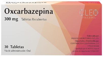 OXCARBAZEPINA 300MG X 30TAB CLEO PHARMA