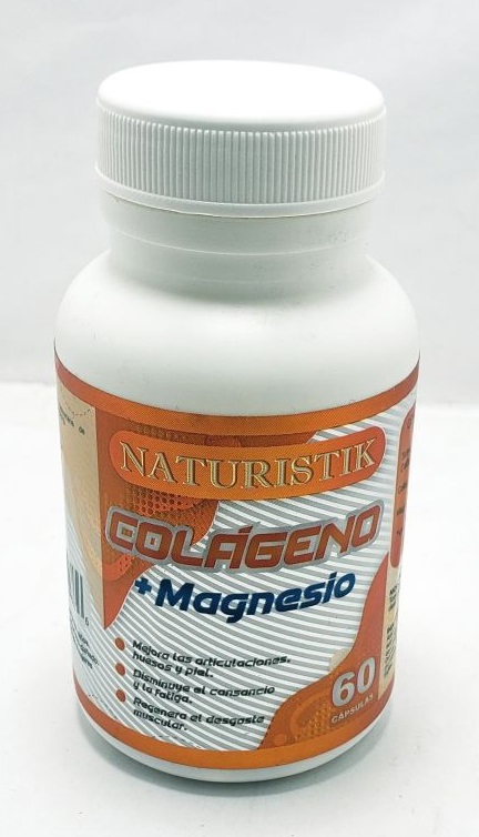 COLAGENO MAGNESIO 60 CAPSULAS NATURISTIK