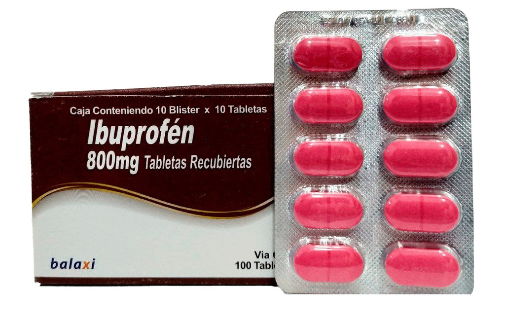 IBUPROFEN 800MG X 10TAB BLISTER BALAXI