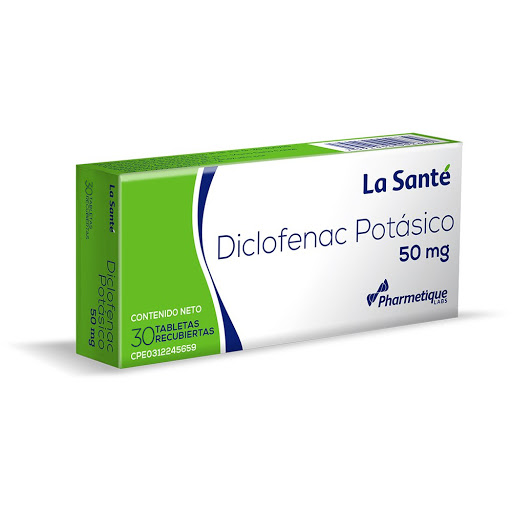 DICLOFENAC POTASICO 50MG X 30TAB LA SANTE