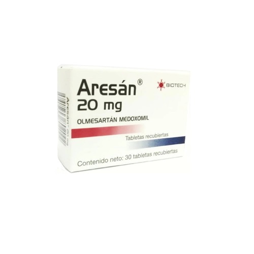 ARESAN 20MG X 30TABLETAS BIOTECH