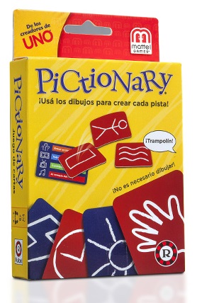 JUEGO DE CARTAS PICTIONARY