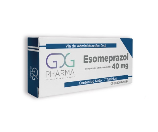ESOMEPRAZOL 40MG X 7TAB GDG PHARMA