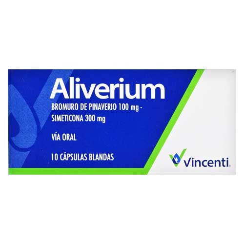 ALIVERIUM 100-300MG X 10 CAPSULAS VINCENTI