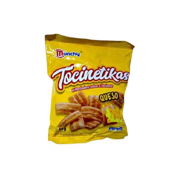 TOCINETIKAS MUNCHY 160GR QUESO
