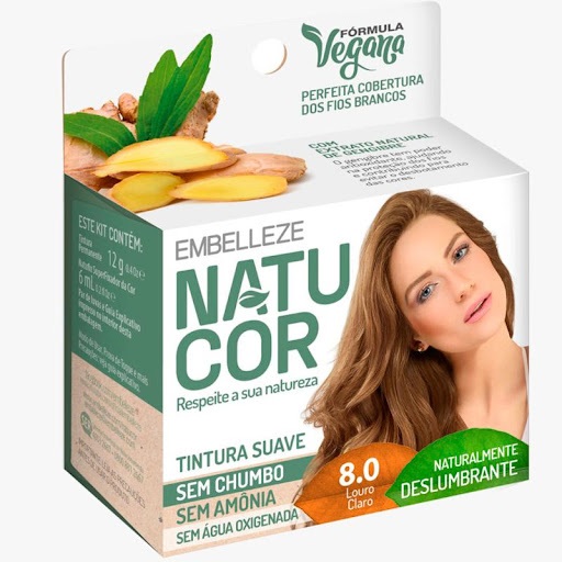 TINTE NATUCOR 8.0 RUBIO CLARO