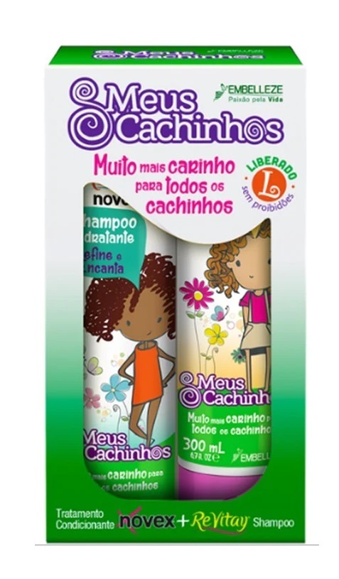 COMBO CHAMPU ACOND NOVEX 300ML KIDS