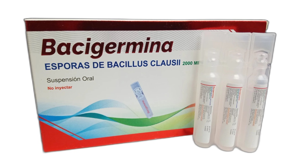 BACIGERMINA 10 FRASCOS DE 5ML SAGA