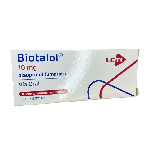 BIOTALOL 10MG X 30 COMPRIMIDOS LETI