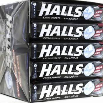 CARAMELOS HALLS X 12UND EXTRA FUERTE