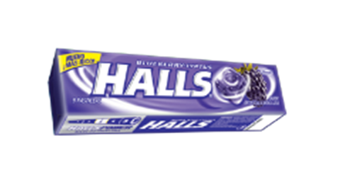CARAMELOS HALLS X UND MENTOL LYPTUS**