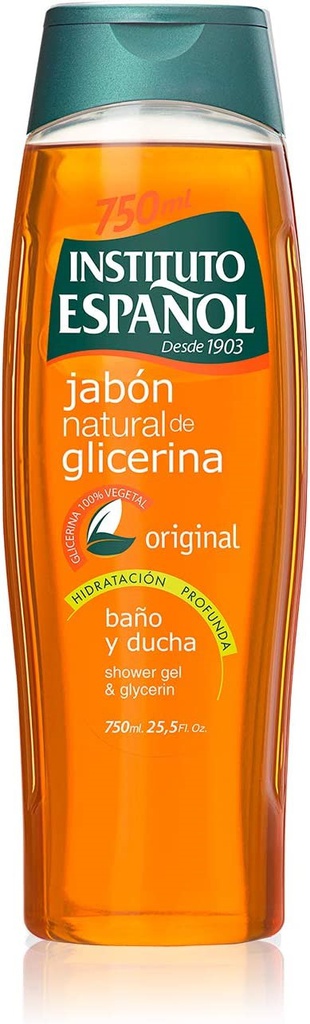 GEL DE BAÑO INST ESPANOL 750ML GLICERINA