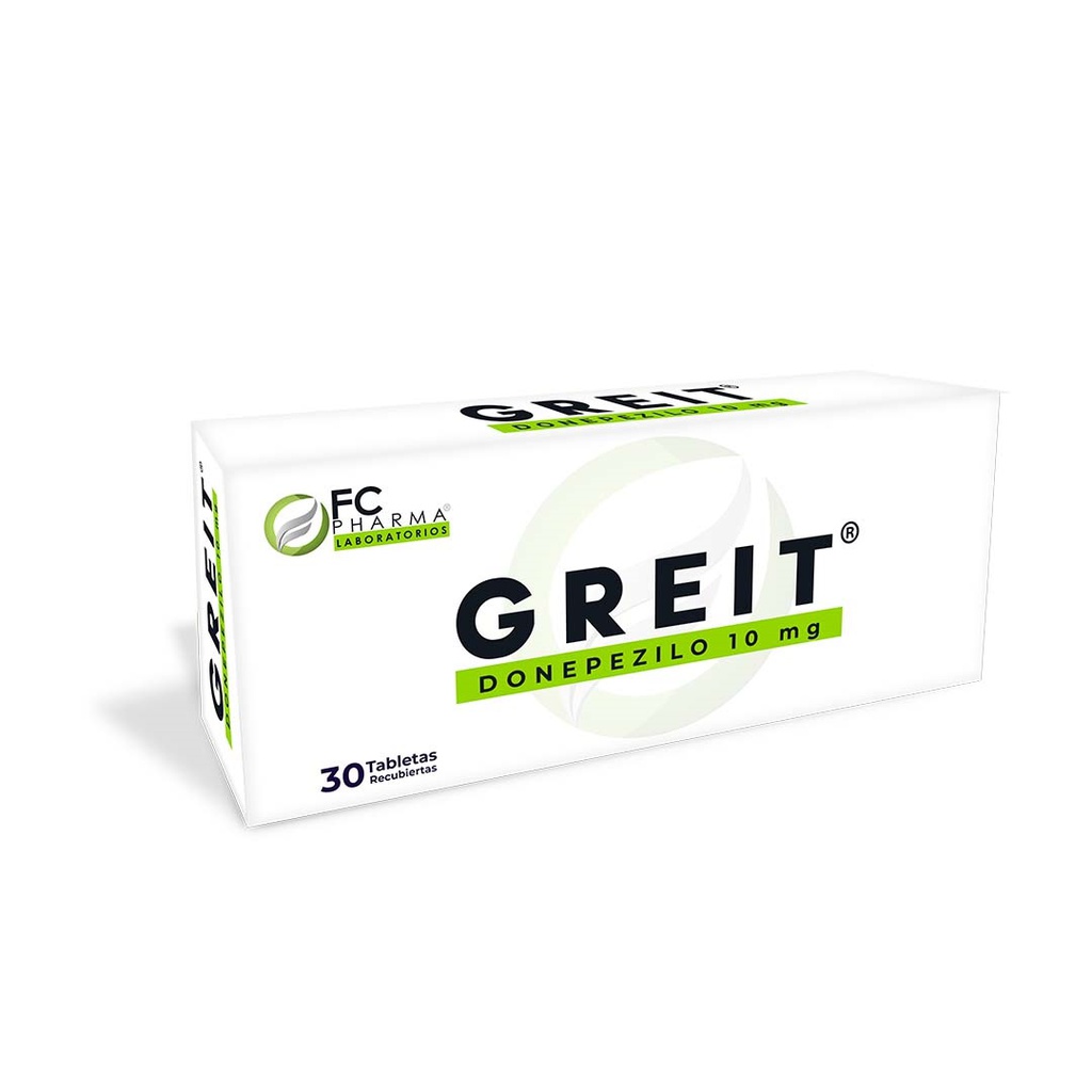 GREIT 10MG X 30TABLETAS FC PHARMA