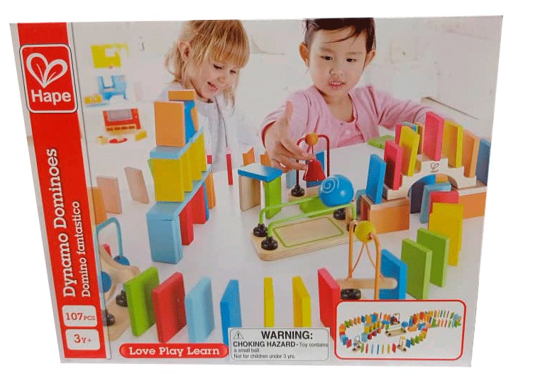 JUEGO DE DOMINO DYNAMO DE MADERA