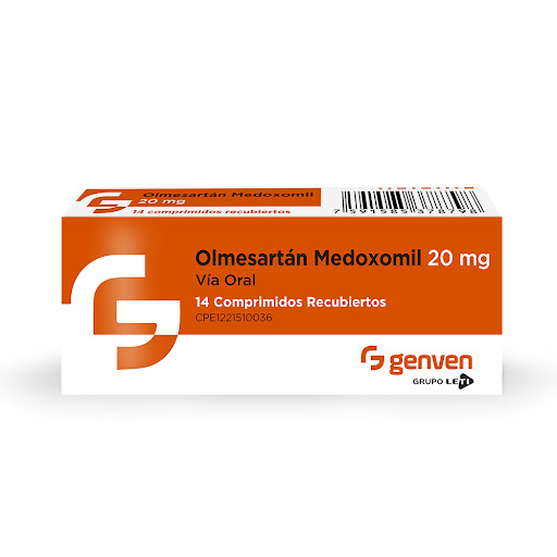 OLMESARTAN 20MG X 14 COMP GENVEN