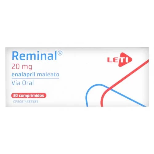 REMINAL ENALAPRIL 20MG X 30COMP LETI