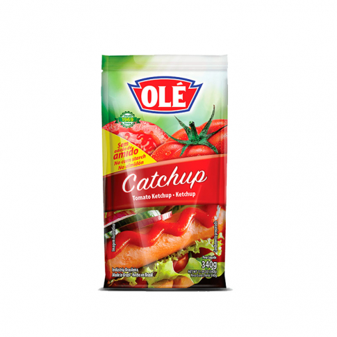 SALSA DE TOMATE OLE 340GR CATCHUP POUCH